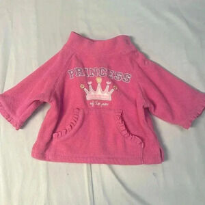 The Children's Place -  long sleeve pullover fleece sweater. Size 0-3 months